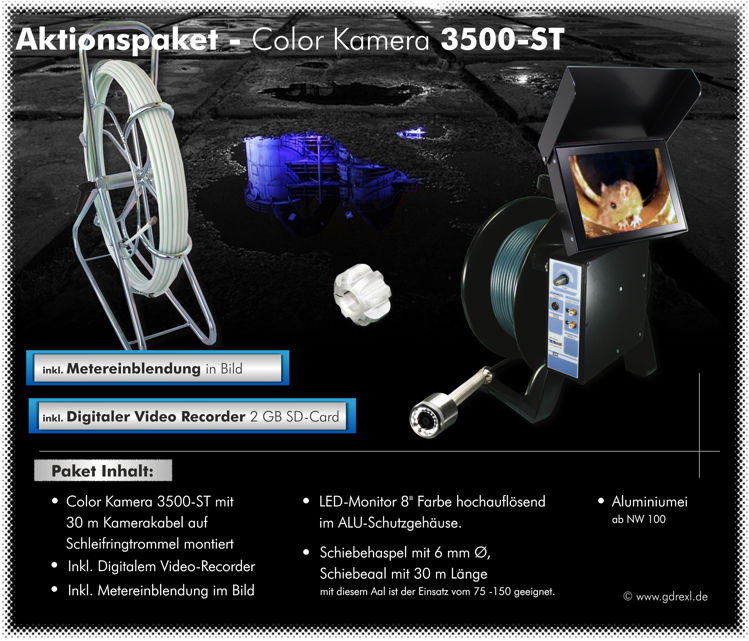 SCHORNSTEINKAMERA TYP 3500-ST
